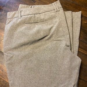 Gray dress pants